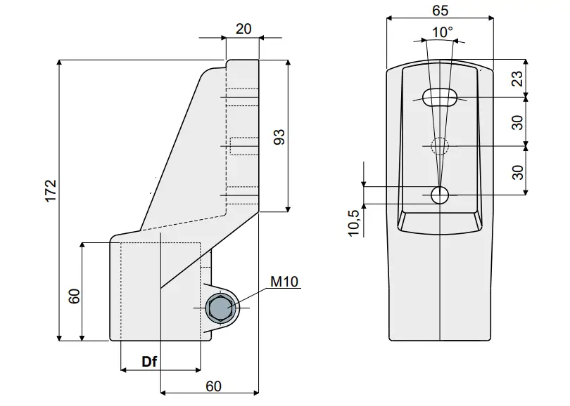 Part 211 Zinc plated steel bolts and nuts teknik çizim